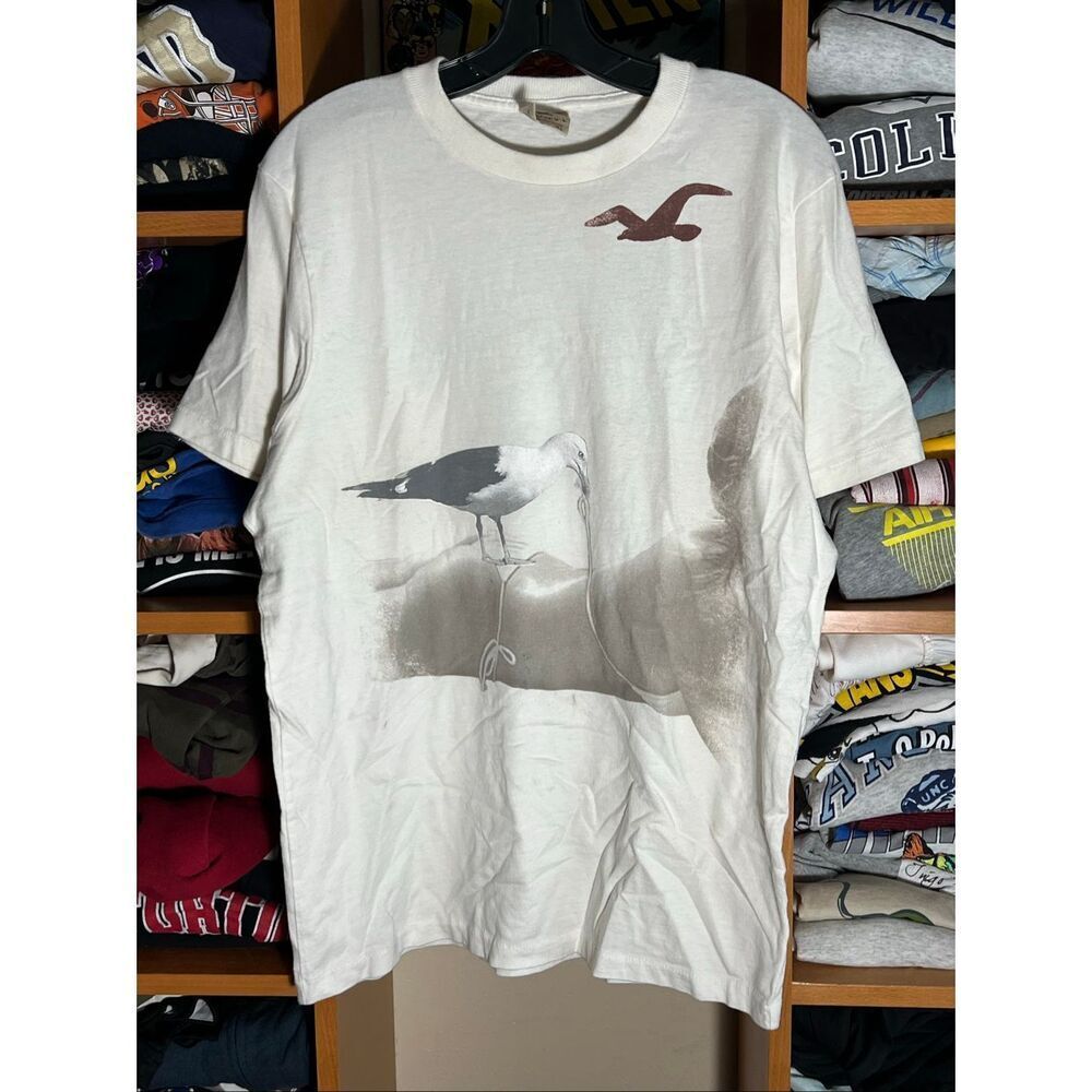 Vintage Y2K Hollister Seagull Bikini Tee